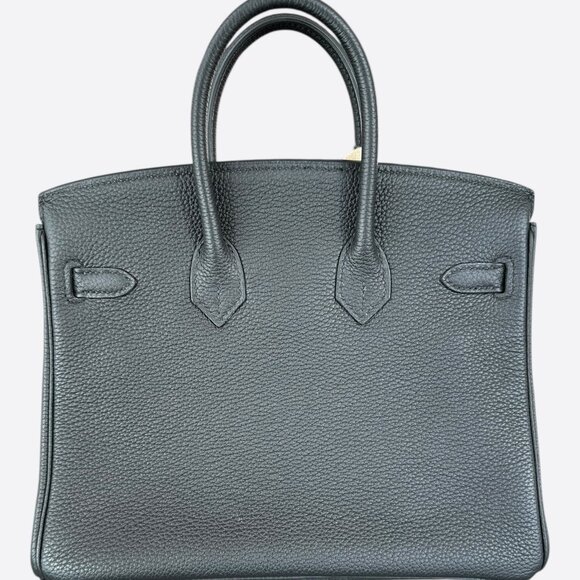 Hermes Black Togo & Gold Hardware Birkin 25 - Picture 3 of 8